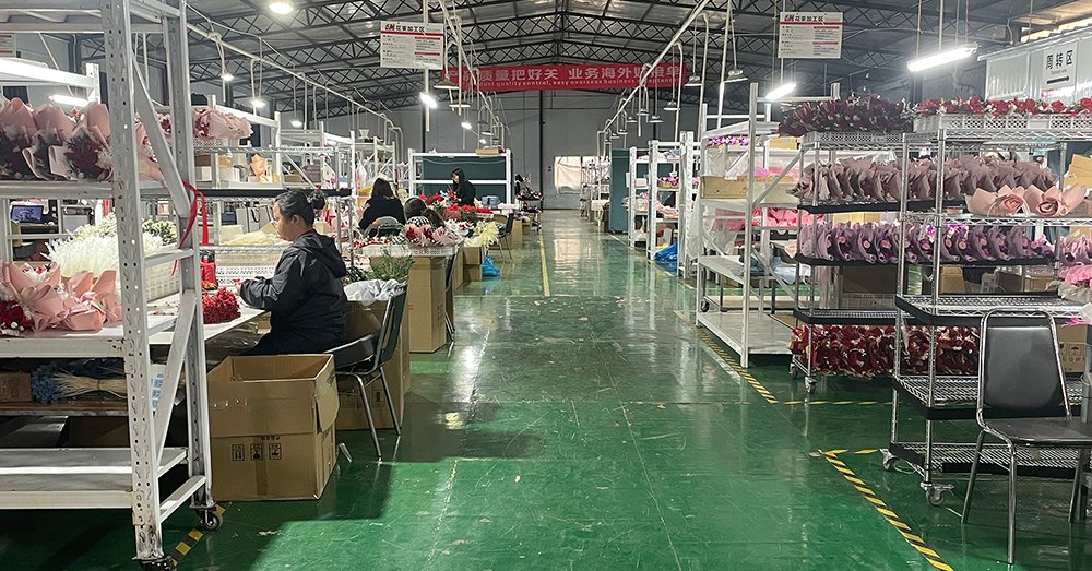 UKIQUEEN preserved flower workshop